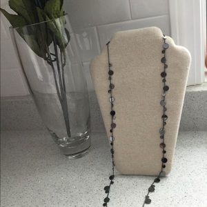 Lia Sophia Hematite Panorama/Reflections Necklace